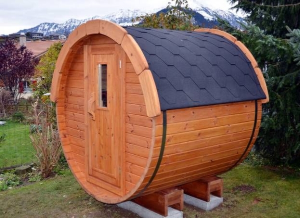 Fasssauna Kiefernholz